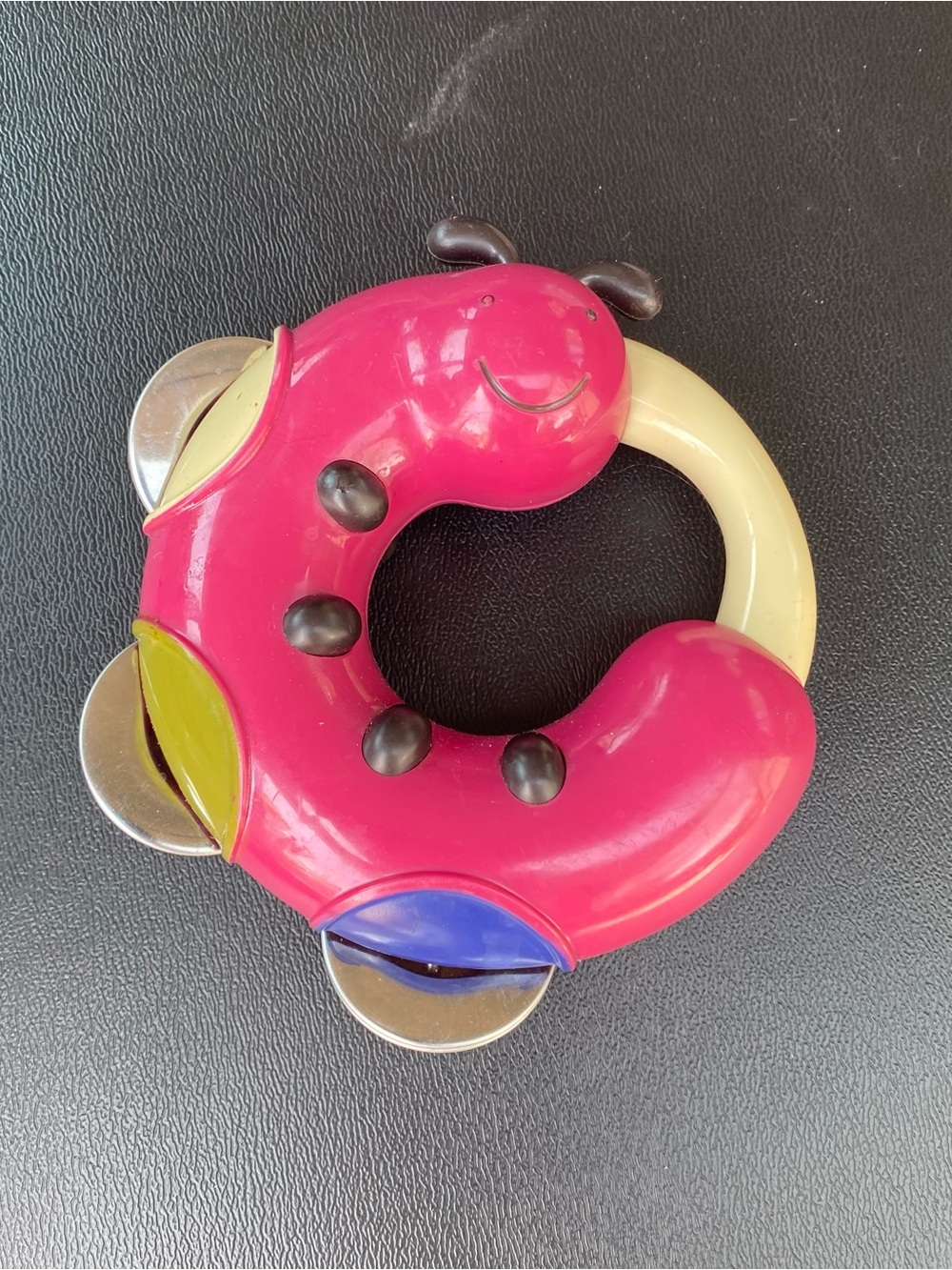 Caterpillar Rattle Tambourine Ring mybtoys